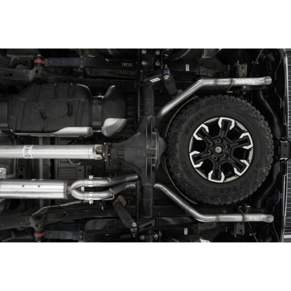 MBRP Exhaust 3in. Cat Back; 2.5in. Dual Split Rear Turn Down; T304