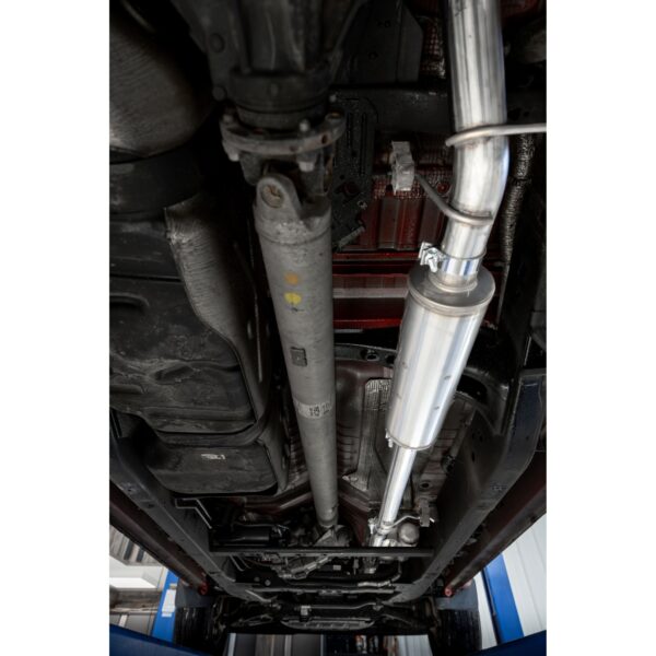 MBRP Exhaust 3in. Cat Back; Single Side; BLK