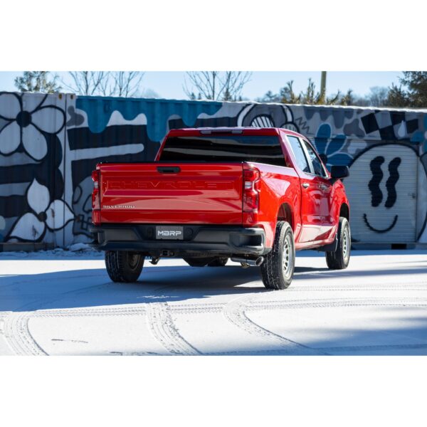 MBRP Exhaust 3in. Cat Back; Single Side; BLK