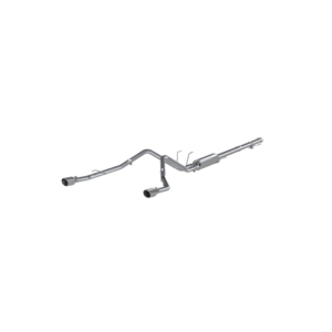 MBRP Exhaust 2 1/2in. Cat Back; Dual Split Rear; T409 (through stock bumper)