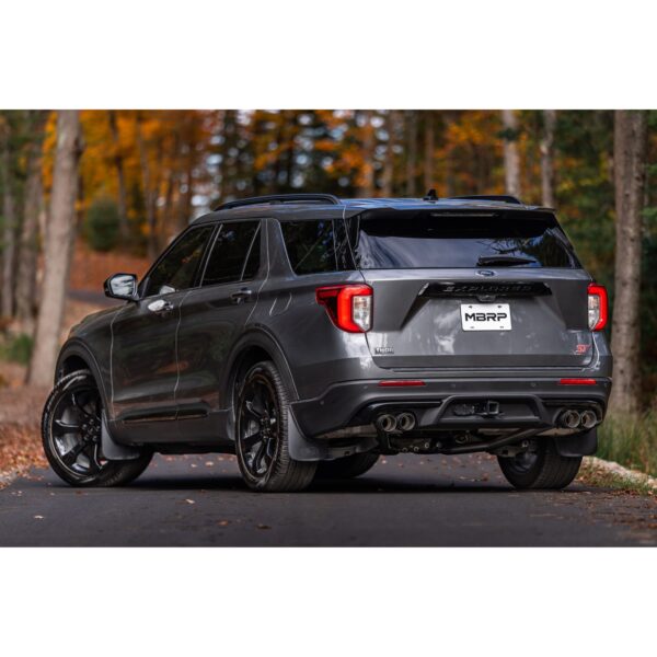 MBRP Exhaust 2 1/2in. Axle Back; Dual Rear Exit; AL