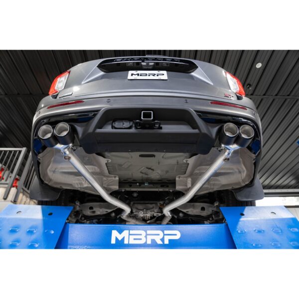 MBRP Exhaust 2 1/2in. Axle Back; Dual Rear Exit; AL