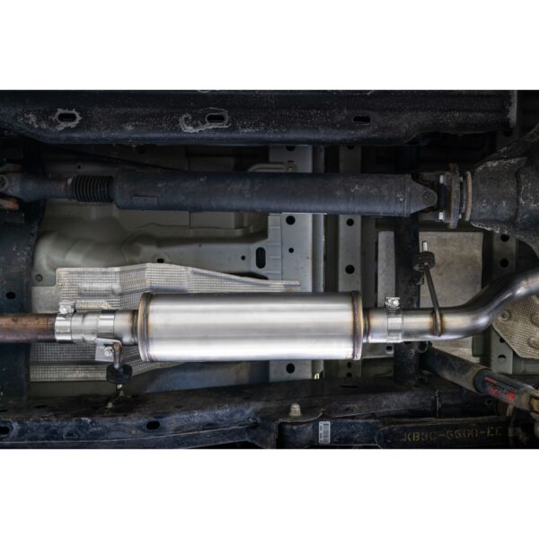 MBRP Exhaust 3" Cat Back, Single Side Exit, Black Coated