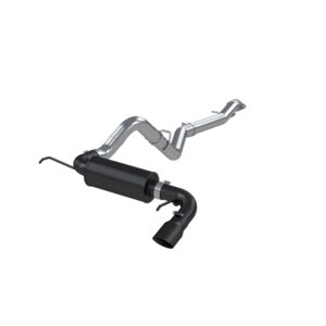 MBRP Exhaust 3" Cat-Back, Single Rear Exit, BLK