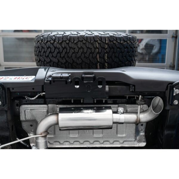 MBRP Exhaust 3" Cat-Back, Single Rear Exit, High Clearance, AL
