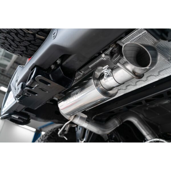 MBRP Exhaust 3" Cat-Back, Single Rear Exit, High Clearance, AL