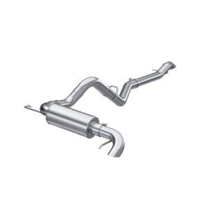 MBRP Exhaust 3" Cat-Back, Single Rear Exit, High Clearance, AL
