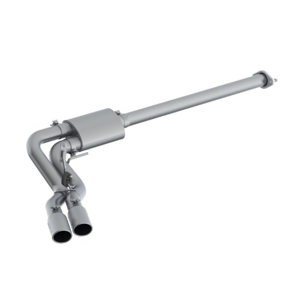 MBRP Exhaust 3in. Cat Back; Single Side Dual Outlet in Front of Rear Wheel; T409; Race Version