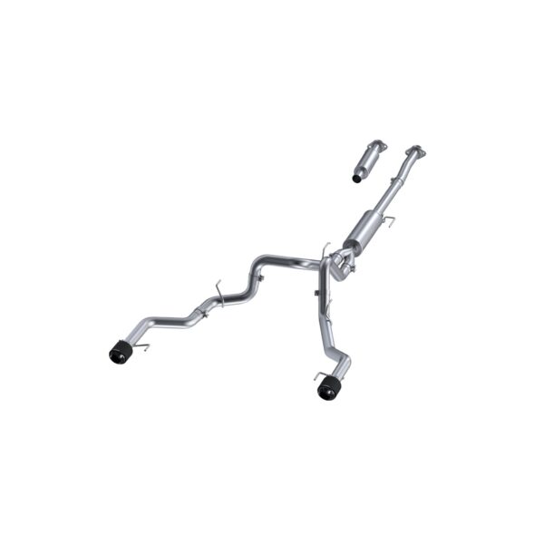 MBRP Exhaust 3in. Cat Back; Dual Split Rear; T304