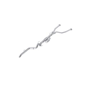 MBRP Exhaust 3in. Cat Back; Single High Clearance Rear Exit; AL