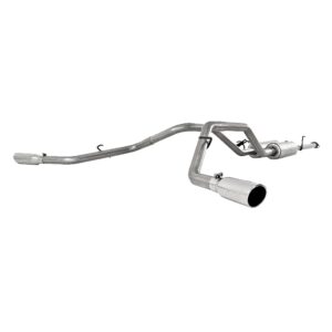 MBRP Exhaust 2 1/2in. Cat Back; Dual Split Side; T409