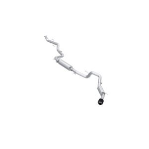 MBRP Exhaust T304 Stainless Steel 3 Inch Cat-Back Single Side Exhaust with Carbon Fiber Tip.