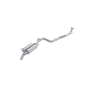 MBRP S5325AL Armor Lite 3 Inch Pre-Axle Turndown, Aluminized Steel.