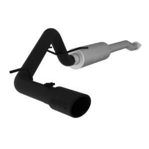 MBRP Exhaust 3"; Cat Back; Single Side Exit; Black