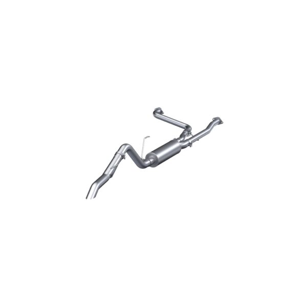 MBRP Exhaust 2.5 Inch Cat Back, 3 Inch Single High-Clearance Rear , T304