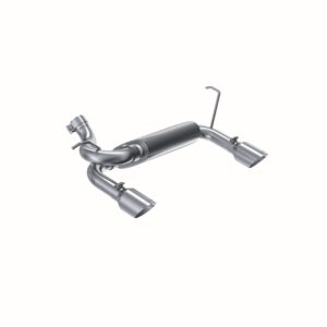 MBRP Exhaust 2 1/2in. Axle Back; Dual Rear Exit; AL