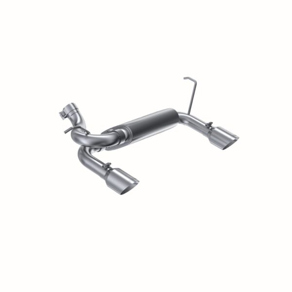 MBRP Exhaust 2 1/2in. Axle Back; Dual Rear Exit; AL