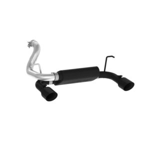 MBRP Exhaust 2 1/2" Axle Back, Dual Rear Exit, Black Coated