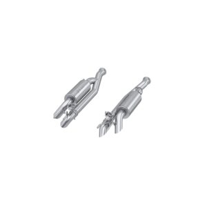 MBRP Exhaust 2.5in. Cat-Back; Dual Split Quad Rear; Active; T304