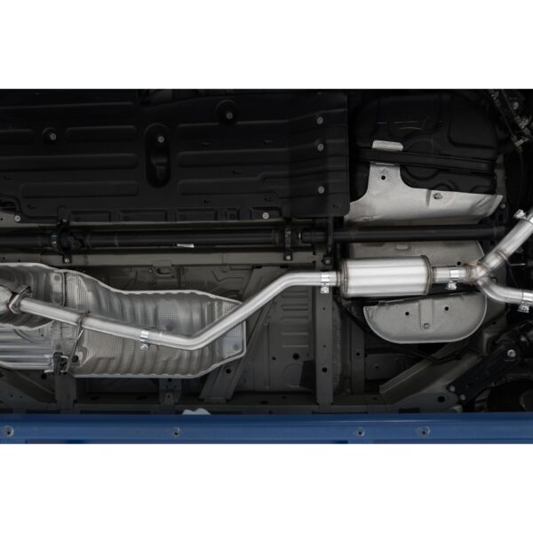 MBRP Exhaust 2 1/2in. Cat Back; Dual Split Rear; AL