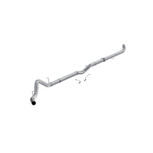 MBRP Exhaust 4in. Downpipe-Back; Single Side -no muffler