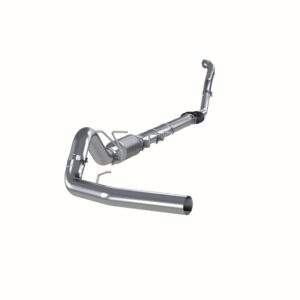 MBRP Exhaust 4in. Turbo Back; Single Side Off-Road (Aluminized downpipe)