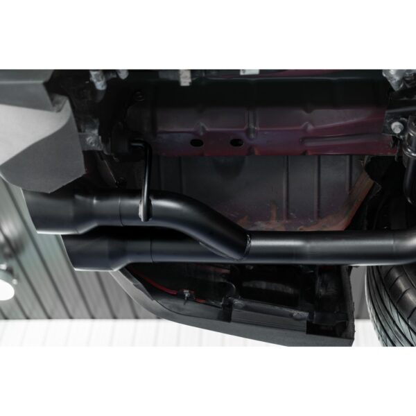 MBRP Exhaust 2.5in. Axle Back; with Quad 4in. Dual Wall Tips; Non Active Exhaust; T304