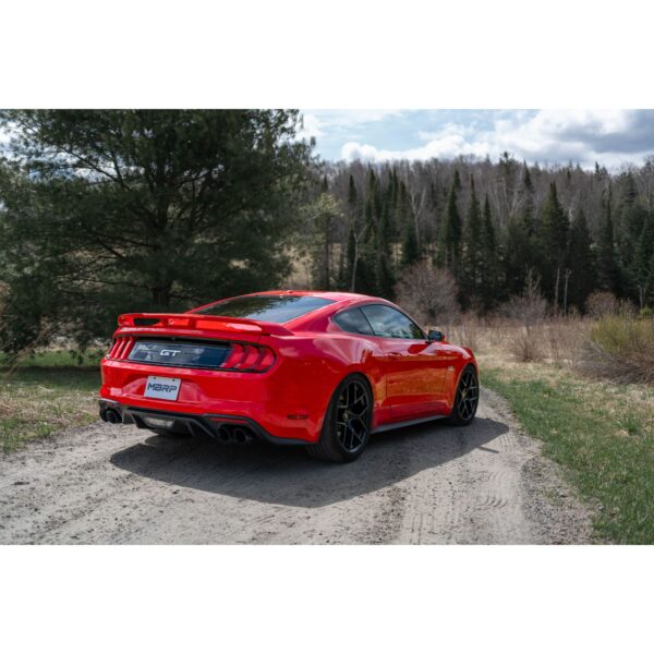 MBRP Exhaust 2.5in. Axle Back; with Quad 4in. Dual Wall Tips; Non Active Exhaust; T304