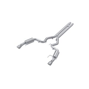 MBRP Exhaust 3in. Cat Back; Dual Split Rear; Street Version; 4.5in. tips; T409