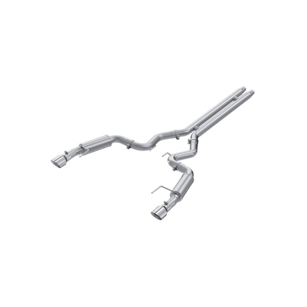 MBRP Exhaust 3in. Cat Back; Dual Split Rear; Race Version; 4.5in. tips; AL
