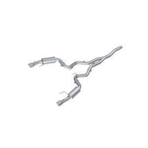 MBRP Exhaust 3in. Cat Back; Dual Split Rear; Street Version; 4.5in. tips; T409