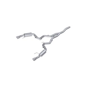 MBRP Exhaust 3in. Cat Back; Dual Split Rear; Street Version; 4.5in. tips AL