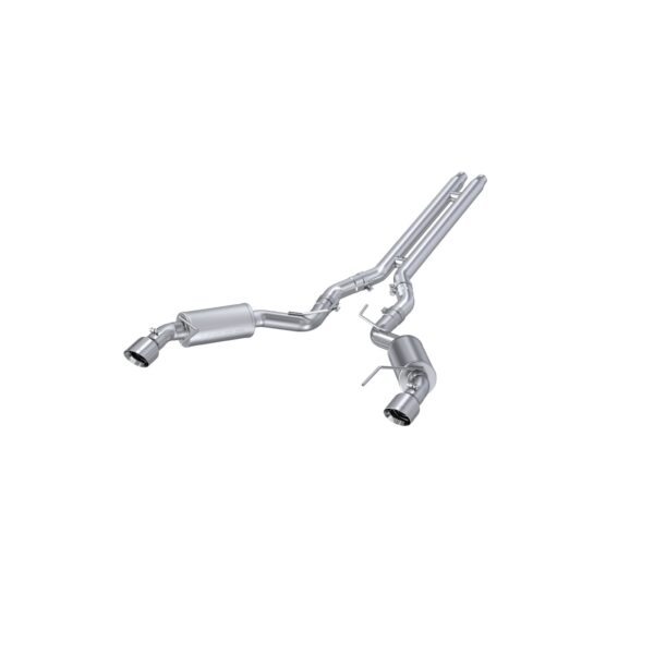 MBRP Exhaust 3in. Cat Back; Dual Split Rear; Street Version; 4.5in. tips; T409