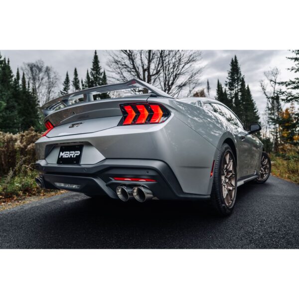 MBRP Exhaust 3in. Cat Back; with Quad 4in. Dual Wall Tips; Street Version; T304