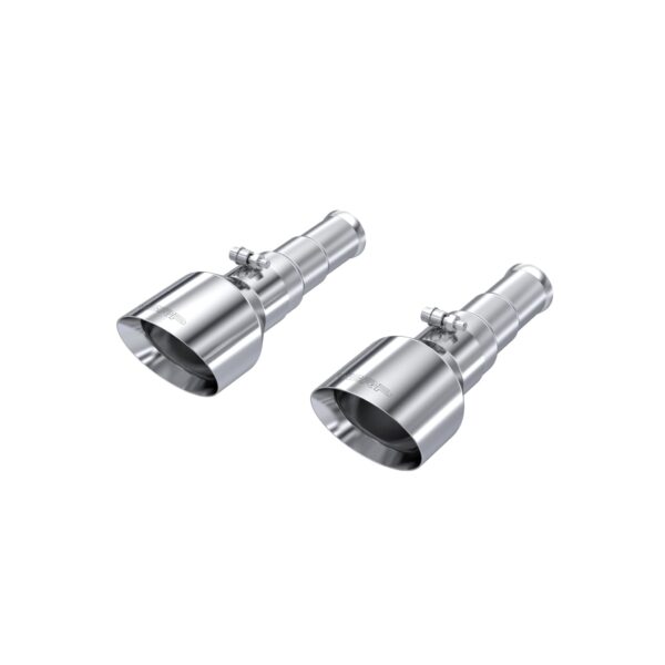 MBRP Exhaust 5in. OD Dual Wall Angle Cut Exhaust Tips, Sold in Pairs.