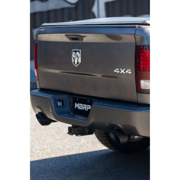 MBRP Exhaust 5in. OD Dual Wall Angle Cut Black Exhaust Tips, Sold in Pairs.