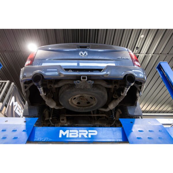 MBRP Exhaust 5in. OD Dual Wall Angle Cut Black Exhaust Tips, Sold in Pairs.