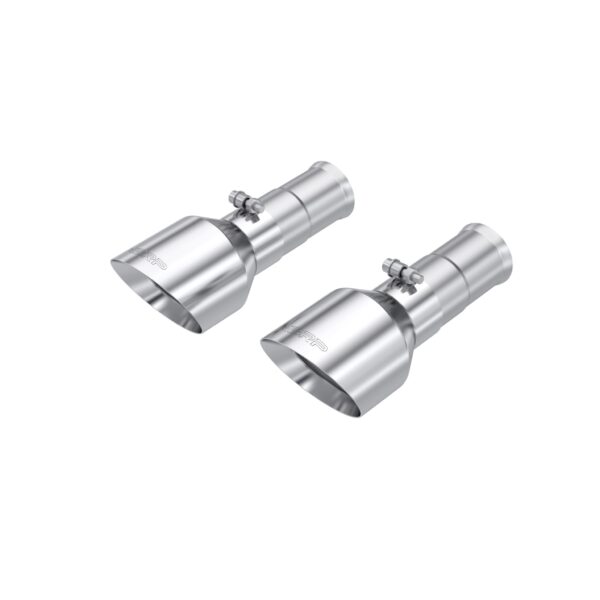 MBRP Exhaust 5in. OD Dual Wall Angle Cut Exhaust Tips, Sold in Pairs.