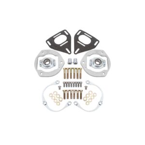 Caster camber plates, factory spring