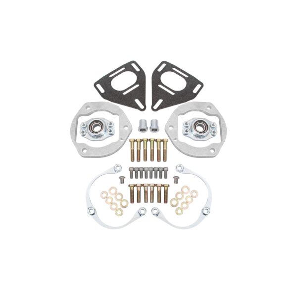 Caster camber plates, factory spring