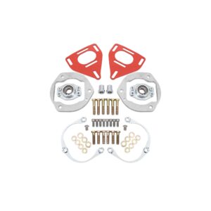 Caster camber plates, factory spring
