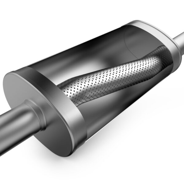 MagnaFlow 4 X 9in. Oval Straight-Through Performance Exhaust Muffler 11255