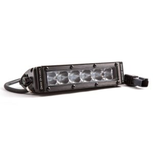 Light bar featuring advanced TIR optics for high efficiency and focus.