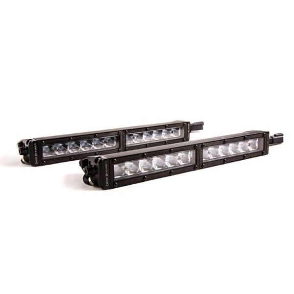 Light bar featuring advanced TIR optics for high efficiency and focus.