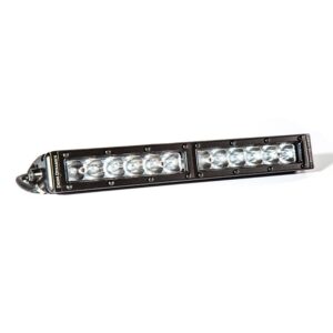 Light bar featuring advanced TIR optics for high efficiency and focus.
