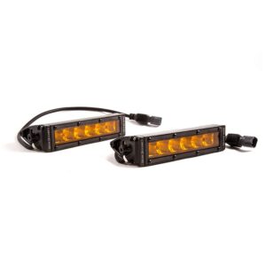 Light bar featuring advanced TIR optics for high efficiency and focus.