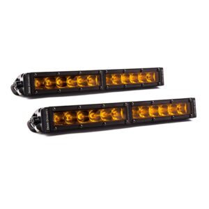 Light bar featuring advanced TIR optics for high efficiency and focus.