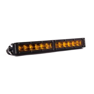 Light bar featuring advanced TIR optics for high efficiency and focus.