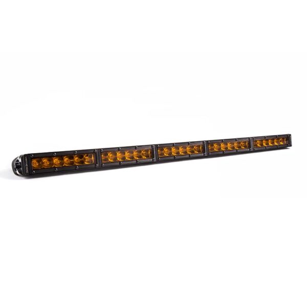 Light bar featuring advanced TIR optics for high efficiency and focus.