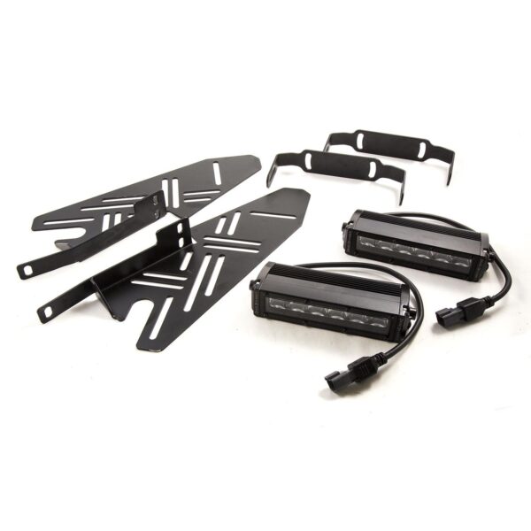 Light bar featuring advanced TIR optics for high efficiency and focus.